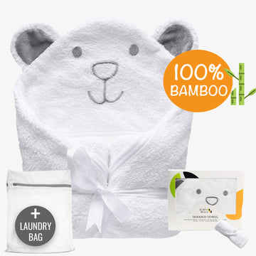 Hooded Towels - Jumpy Moo's - Baby Essentials